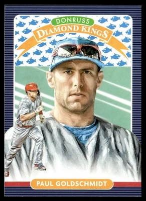 Emoji Donruss Diamond Kings Baby Shark 2020 Paul Goldschmidt St. Louis Cardinals Foto 1 de 2