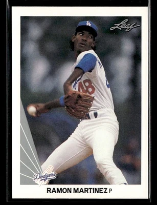 1990 Leaf Ramon Martinez #147 - Image 1 of 2
