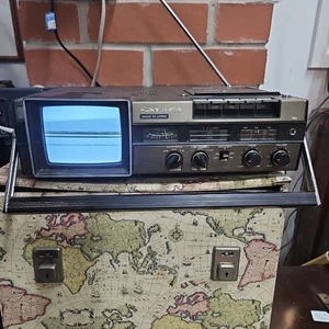 Sony FX-412UK Portable TV Cassette Radio  - Picture 1 of 12