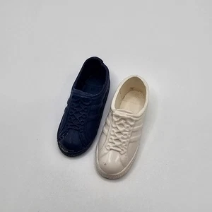 Mattel Barbie Ken Loafer Shoes Single Navy Blue White - Picture 1 of 6