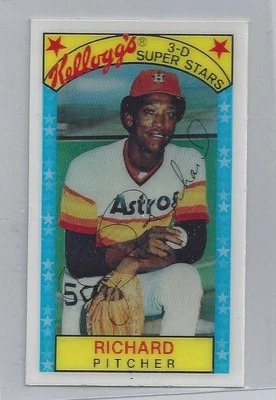 1979 Kellogg's #19 J.R. Richard - Image 1 of 2