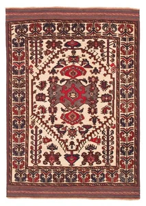 Vintage Hand-Knotted Area Rug 6'3" x 8'10" Traditional Wool Carpet - Picture 1 of 9