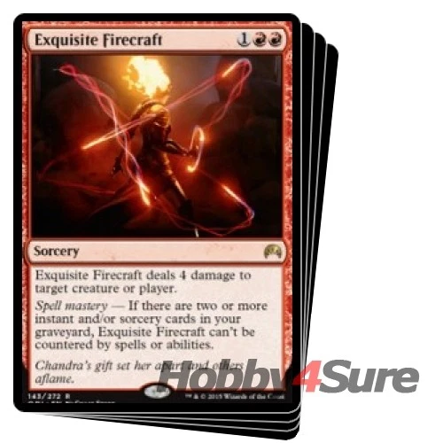 Exquisite Firecraft X4 M/NM Magic: The Gathering MTG Magic Origins ORI - Image 1 of 1