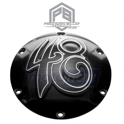 Precision Billet Sportster 48 Billet Derby Cover for 2006-2007 Harley wx Foto 1 de 4