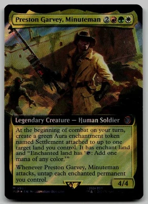 Preston Garvey, Minuteman (Extended Art) (Surge Foil) M Universes Beyond: Fallou - Image 1 of 2