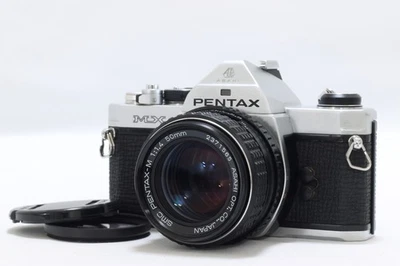 【No US Duty Near Mint 】Pentax MX Silver 35mm SLR Film Camera w/ 50mm f/1.4-#5396 - Image 1 of 4