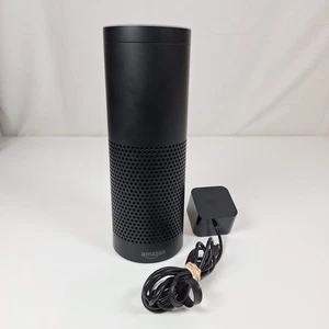 Amazon Echo 1st Generation Smart Speaker with Power Adapter - Picture 1 of 5