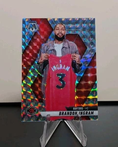 Brandon Ingram 2024-25 Mosaic Basketball - Silver Mosaic Prizm - Raptors - Foto 1 di 2