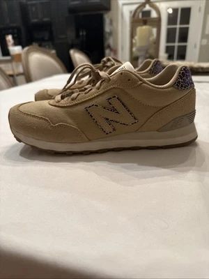 New Balance 515 Womens Incense Leopard Print Beige Sz 8.5 - Image 1 of 4