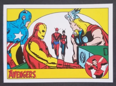 Tarjeta Thor Iron Man 2015 Avengers Marvel Rittenhouse #13 (NM) Foto 1 de 2