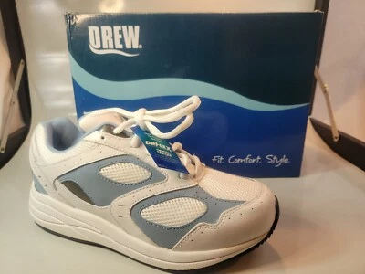 Женские спортивные кроссовки Drew Flare белая кожа теннисные туфли 9 М - Изображение 1 из 4