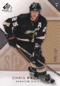 07-08 SP GAME USED GOLD PARALLEL CHRIS PRONGER /100 #97 - Foto 1 di 1