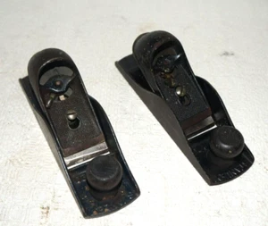 2 Vintage Stanley No. 220 Blockhobel 7" lang USA - Bild 1 von 12