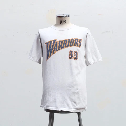 Vintage Golden State Warriors Antwan Jamison Logo Shirt Mens Size L White Cover