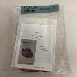 The Caron Collection Needlepoint Kit Serendipity Stocking Couched Herringbone - Picture 1 of 4