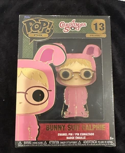 Funko Pop Enamel Pin-Movies-A Christmas Story-Bunny Suit Ralphie #13 New - Picture 1 of 6