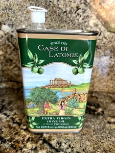 Case Di Latomie Olivenöl Dose Collector Edition Ansicht Italien Künstler Kunst LEER - Bild 1 von 9