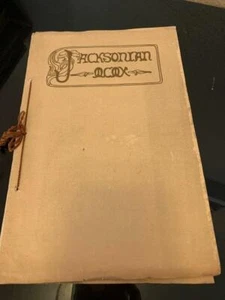 Anuario universitario de maestros 1910 "Jacksonian" 10 Indianápolis, Indiana IN - Imagen 1 de 6