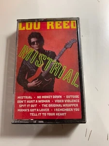 Lou Reed Mistrial Casette - Picture 1 of 2