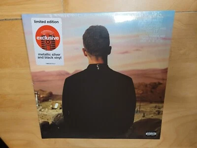 Justin Timberlake Everything I Thought It Was Metallic Silver & Black 2xLP Vinyl - Image 1 of 4