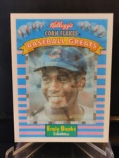 Ernie Banks 1991 Sportsflics Kellogg's Baseball Greats #4 - Chicago Cubs