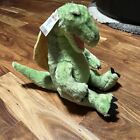 Build a Bear Plush Dinosaur Green Spinosaurus 2014 EUC 12" Lizard Pastel