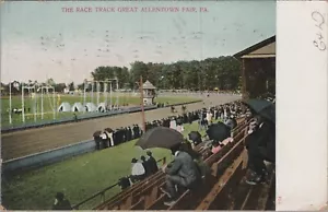 The Racetrack Great Allentown Fair PA Pennsylvania c1905s Postcard 13242a - Picture 1 of 7