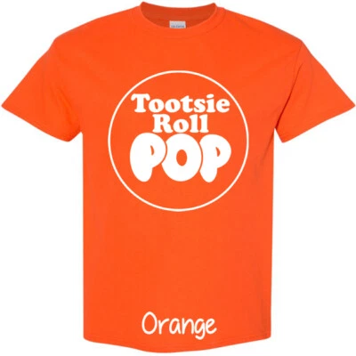 Tootsie Pop Niños Niños Niñas Grupo a Juego Halloween Disfraz Camisa Foto 1 de 2
