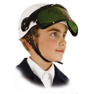Polizeihelm für Kinder Polizei Helm Kinderhelm Polizeihelme Einsatzhelm Fasching - Bild 1 von 2