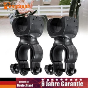360 Grad Drehung Stockhalterung Gehstockhalter Rollstuhlzubehör Gehstockordner - Bild 1 von 11