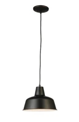 Design House 587436 Mason 1-Light Pendant Farmhouse Style, Oil Rubbed Bronze - Image 1 of 2