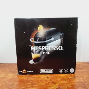 Nestle Nespresso Ultra-Compact Pixie Espresso Machine EN124S Aluminum