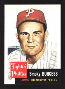 1991 Topps Archives Ultimate 1953 #10 Smoky Burgess    Philadelphia Phillies