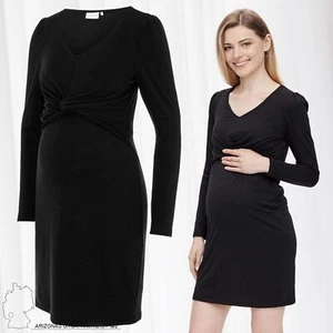 Mamalicious Damen Umstands Kleid Schwangerschafts Still Stretch Shirt MLELLEN - Bild 1 von 8