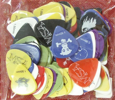 Plektren -Spielblättchen-Piks-10 Stück gemischt, verschiedene Stärken-Motiv!n - Bild 1 von 3