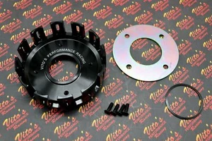 Vito's Performance BILLET CLUTCH BASKET Yamaha Banshee 1987-2006 + backer plate - Picture 1 of 5