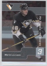 2001-02 ITG Be A Player Signature Series Mario Lemieux HOF