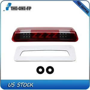 Black Third Brake Light For 2006-2008 Lincoln Mark LT Red Lens 7L3Z-13A613-B - Imagen 1 de 13