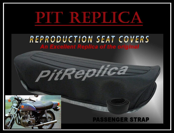 NUEVA FUNDA SILLÍN ASIENTO SUZUKI GS400 GS 400 A/B/C 1976 '76 1977 '77 1978 '78 *3OCV Foto 1 de 4