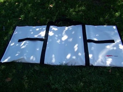 BOLSA DE PESCADO AISLADA BOONE OFFSHORE 20X65 X CORREAS DE DRENAJE GRANDES ATÚN DAVE WORKMAN Foto 1 de 4