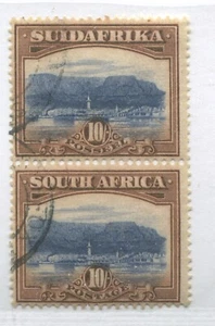South Africa 1927 10/ pair used - Picture 1 of 1