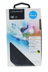 Lifeproof FRē Series Waterproof Case for iPhone 8 Plus & iPhone 7 Plus Black