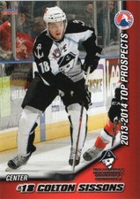 Colton Sissons 2013-14 AHL Top Prospects Milwaukee Admirals