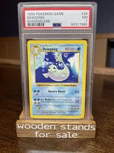 Juego de tarjetas coleccionables Pokémon PSA 7 casi nuevo Dewgong 25/102 sin sombras - Imagen 1 de 2
