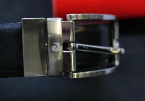 Cinturón Pierre Cardin Negro/Marrón Reversible 2 Colores en Caja - Imagen 1 de 1