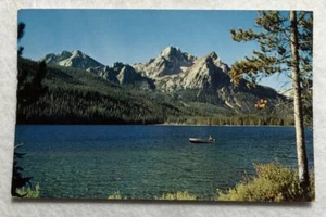 Stanley Lake in the Sawtooth Mtns in der Nähe von Stanley, Idaho. Ak (L1) - Bild 1 von 2