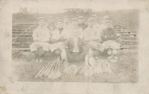 Altoona PA * Baseball Team RPPC ca. 1910 *   PA RR ??  John Wolfe - Picture 1 of 2