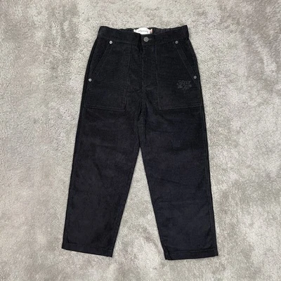 Honor the Gift Kids Corduroy Work Pants 12 Black Unisex Relaxed Fit Streetwear - Image 1 of 4