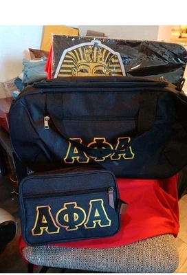 Juego de bolsa de viaje Alpha Phil Alpha y bolsa de viaje pequeña Foto 1 de 4