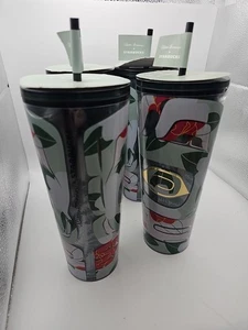 Starbucks 2024 Alison Bremner Edición Limitada 24oz Vaso Venti Nuevo Lote De 4 - Imagen 1 de 4